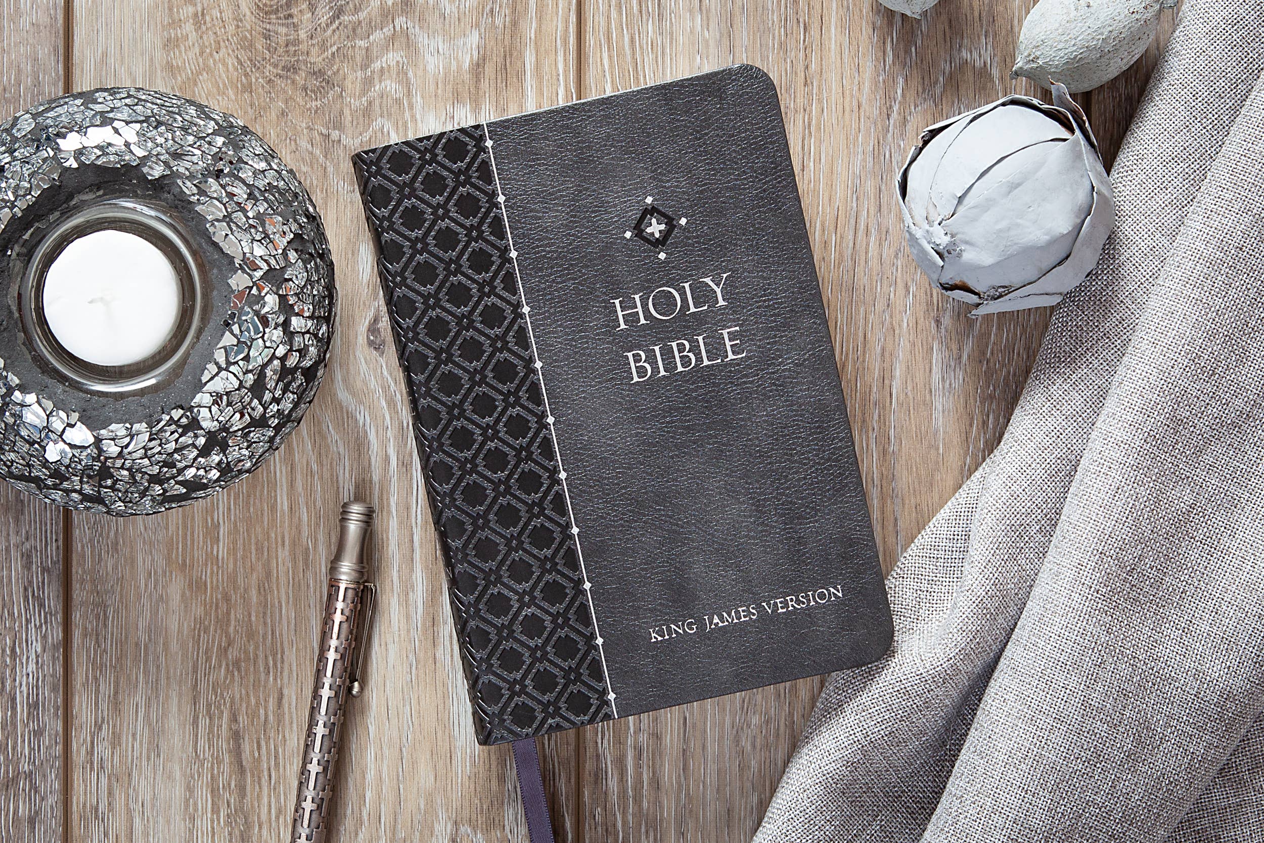 KJV Bible - Compact Granite | Blessed321